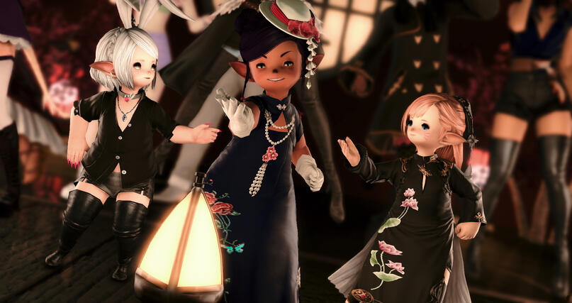 Three lil' musketeers